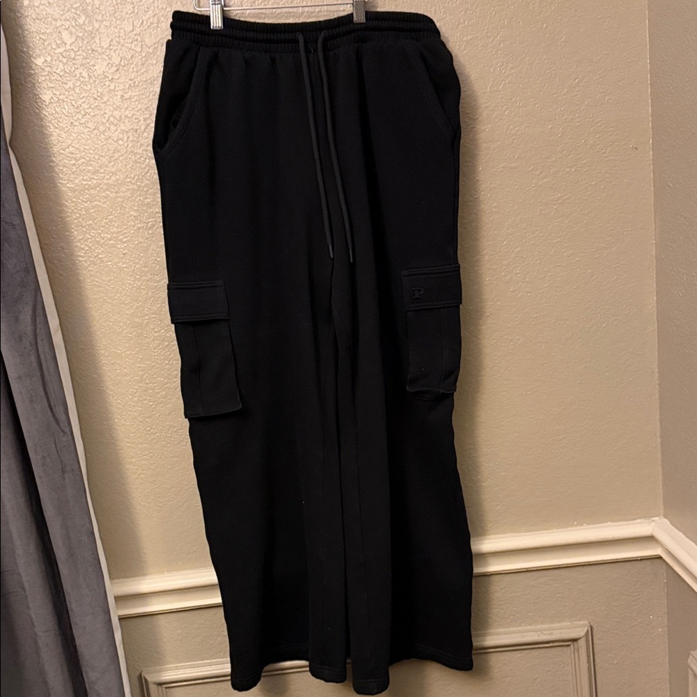 PINK Victoria's Secret Black Joggers